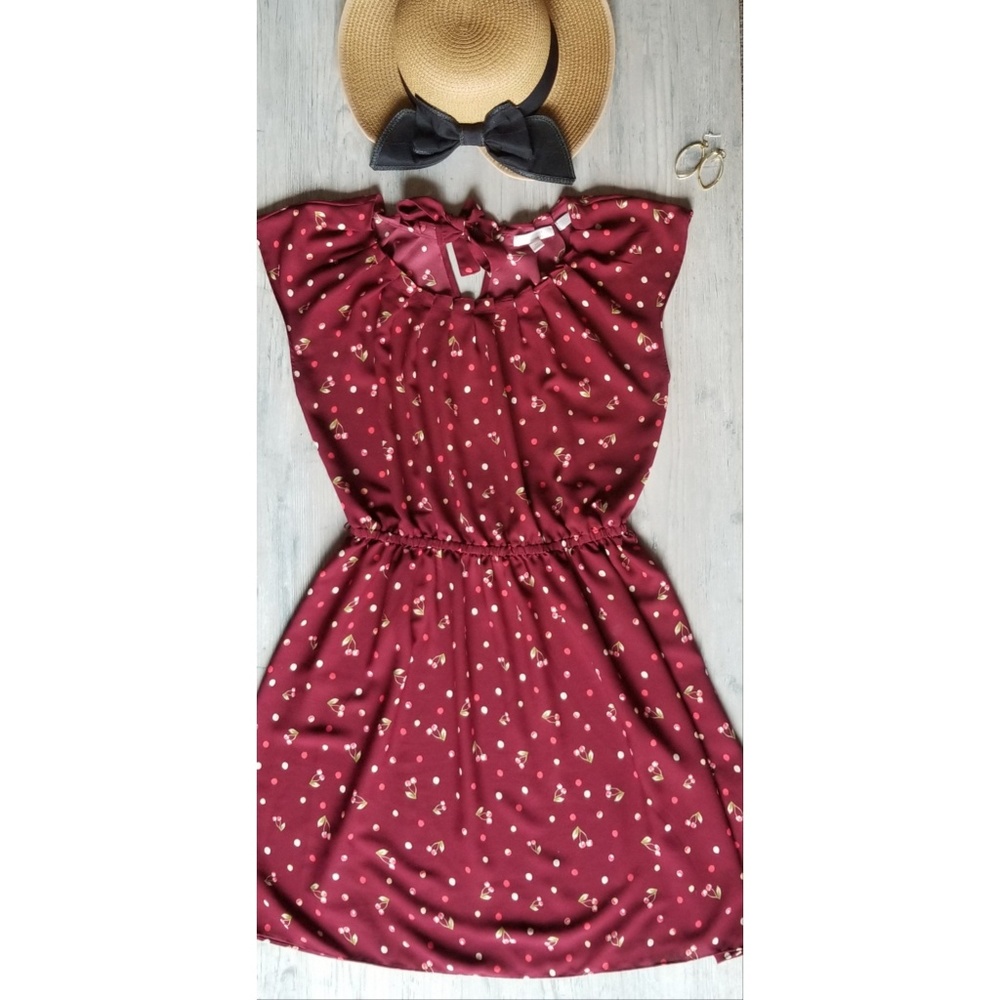 LC Lauren Conrad Cherry Dress